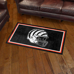 Cincinnati Bengals 3ft. x 5ft. Plush Area Rug