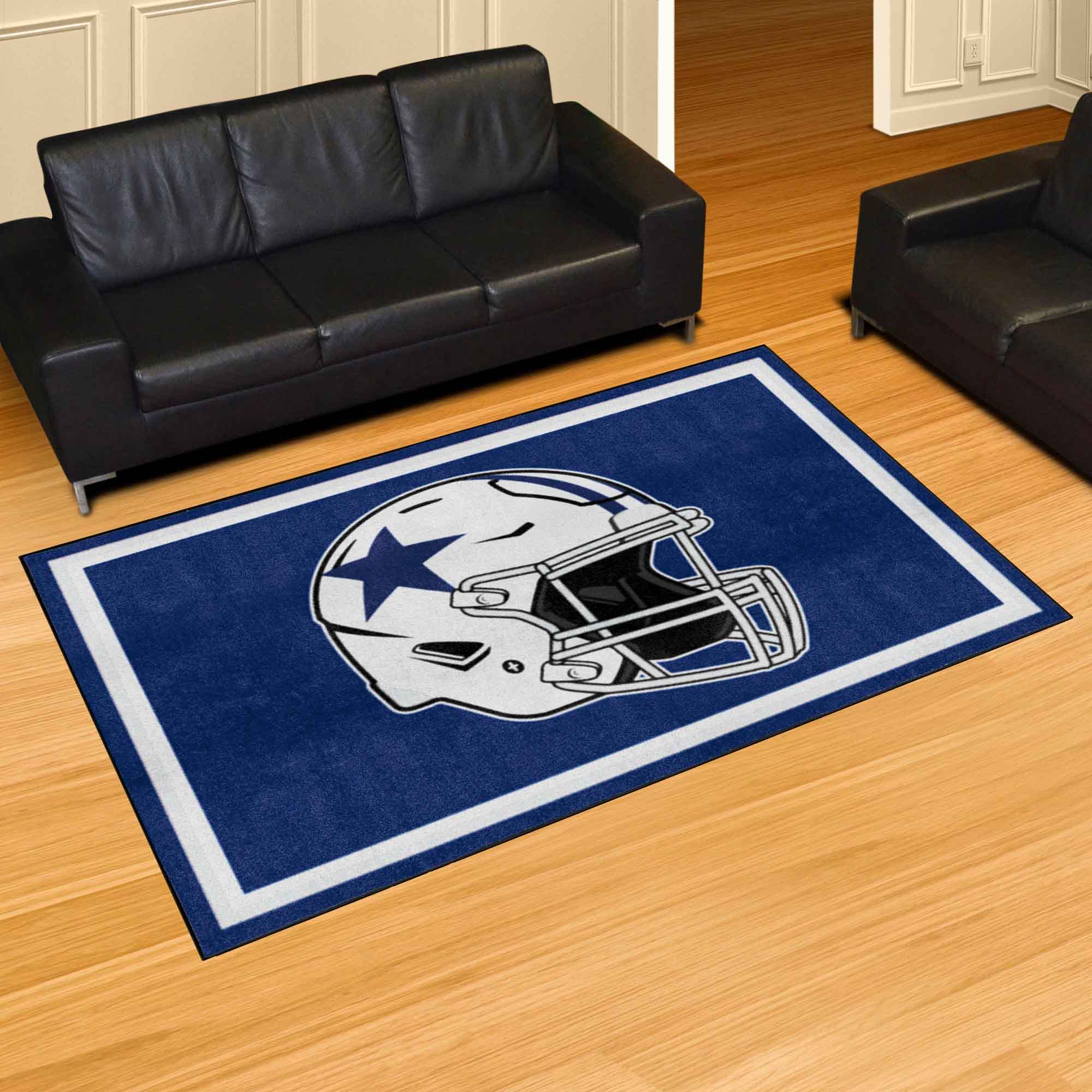 Dallas Cowboys 5ft. x 8 ft. Plush Area Rug - Dallas Cowboys