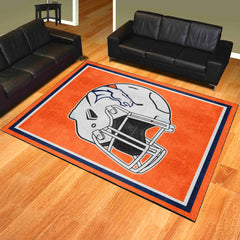 Denver Broncos 8ft. x 10 ft. Plush Area Rug