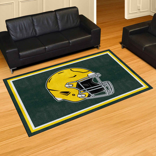 Green Bay Packers 5ft. x 8 ft. Plush Area Rug - Green Bay Packers