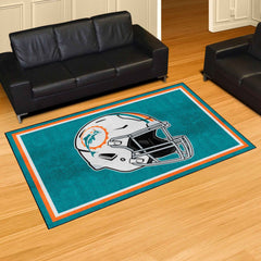 Miami Dolphins 5ft. x 8 ft. Plush Area Rug