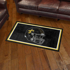 New Orleans Saints 3ft. x 5ft. Plush Area Rug - New Orleans Saints