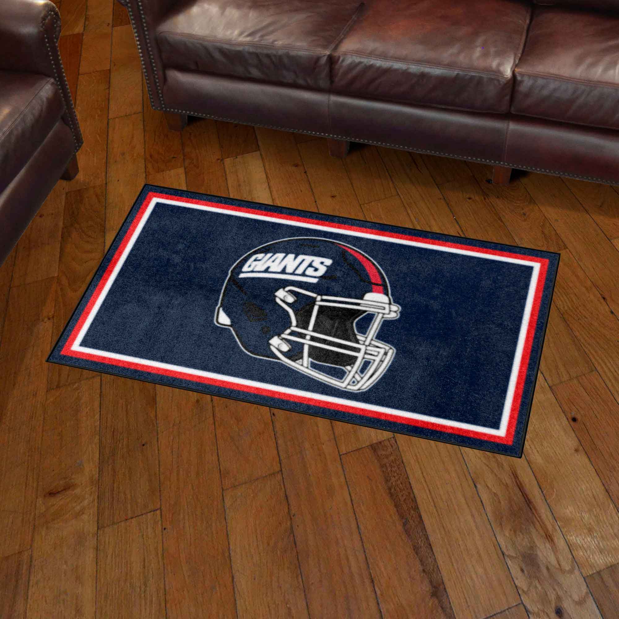 New York Giants 3ft. x 5ft. Plush Area Rug - New York Giants