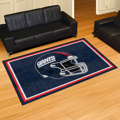 New York Giants 5ft. x 8 ft. Plush Area Rug - New York Giants