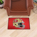 San Francisco 49ers Starter Mat Accent Rug - 19in. x 30in.