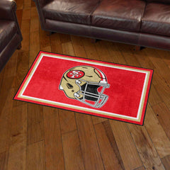 San Francisco 49ers 3ft. x 5ft. Plush Area Rug