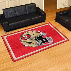 San Francisco 49ers 5ft. x 8 ft. Plush Area Rug - San Francisco 49ers