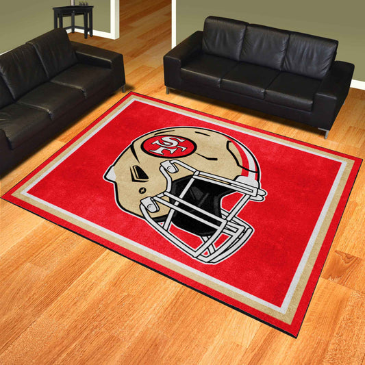 San Francisco 49ers 8ft. x 10 ft. Plush Area Rug