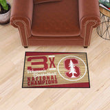 Stanford Cardinal Dynasty Starter Mat Accent Rug Women's Basketball - 19in. x 30in.