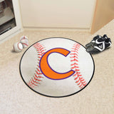 Clemson Tigers Baseball Rug - 27in. Diameter