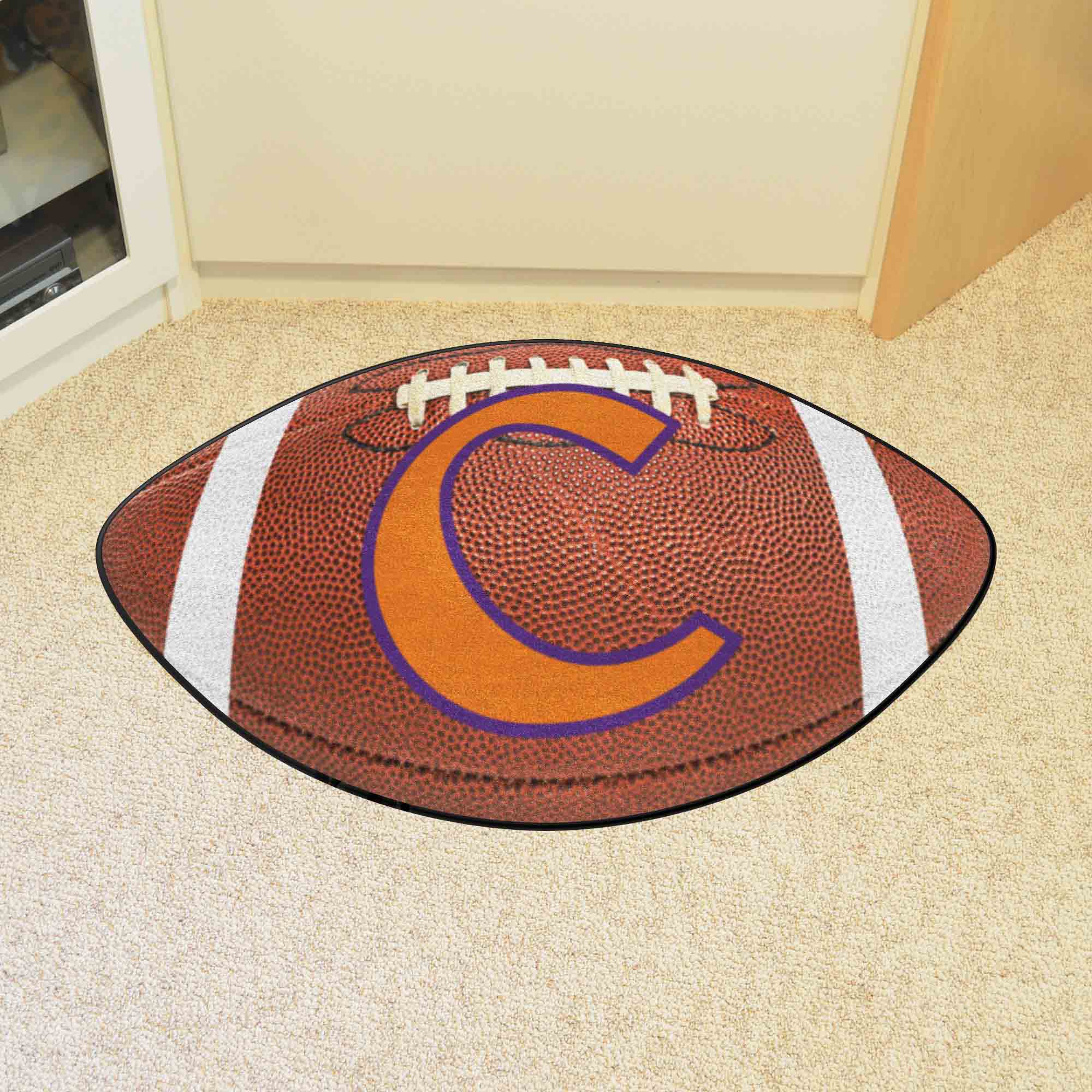 Clemson Tigers Football Rug - 20.5in. x 32.5in. - Clemson