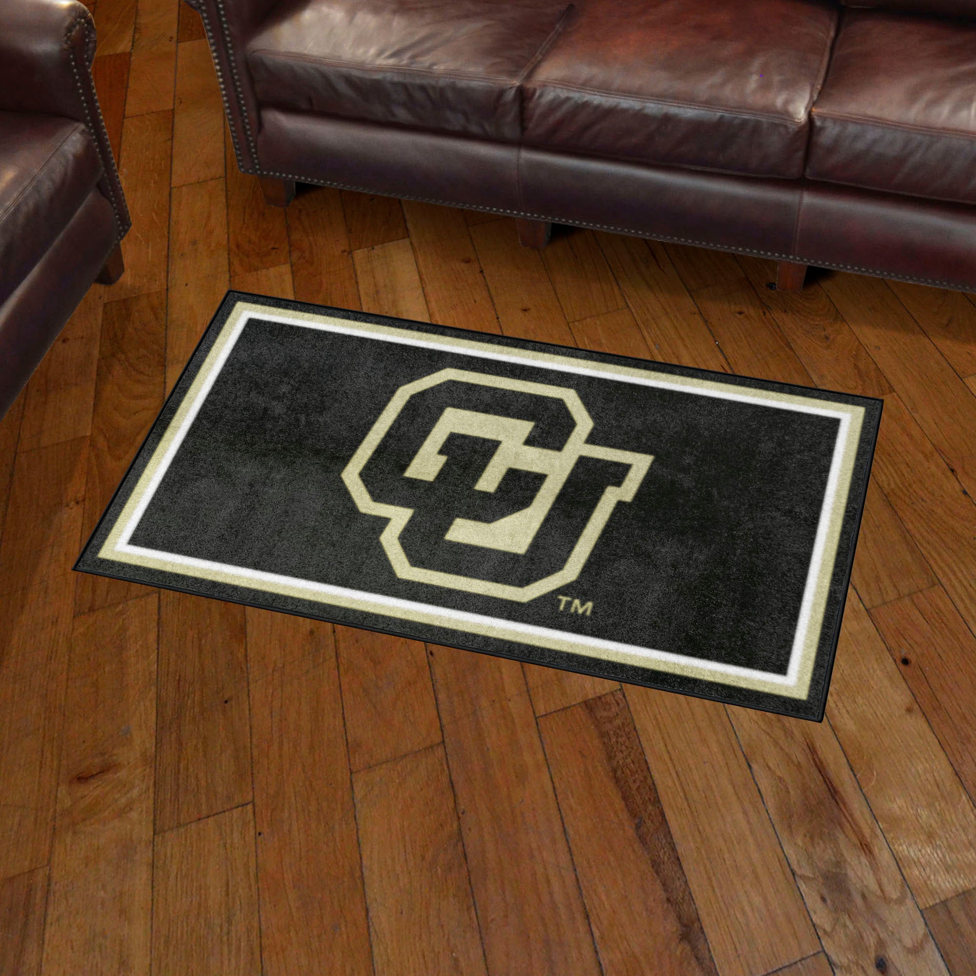 Colorado Buffaloes 4ft. x 6ft. Plush Area Rug