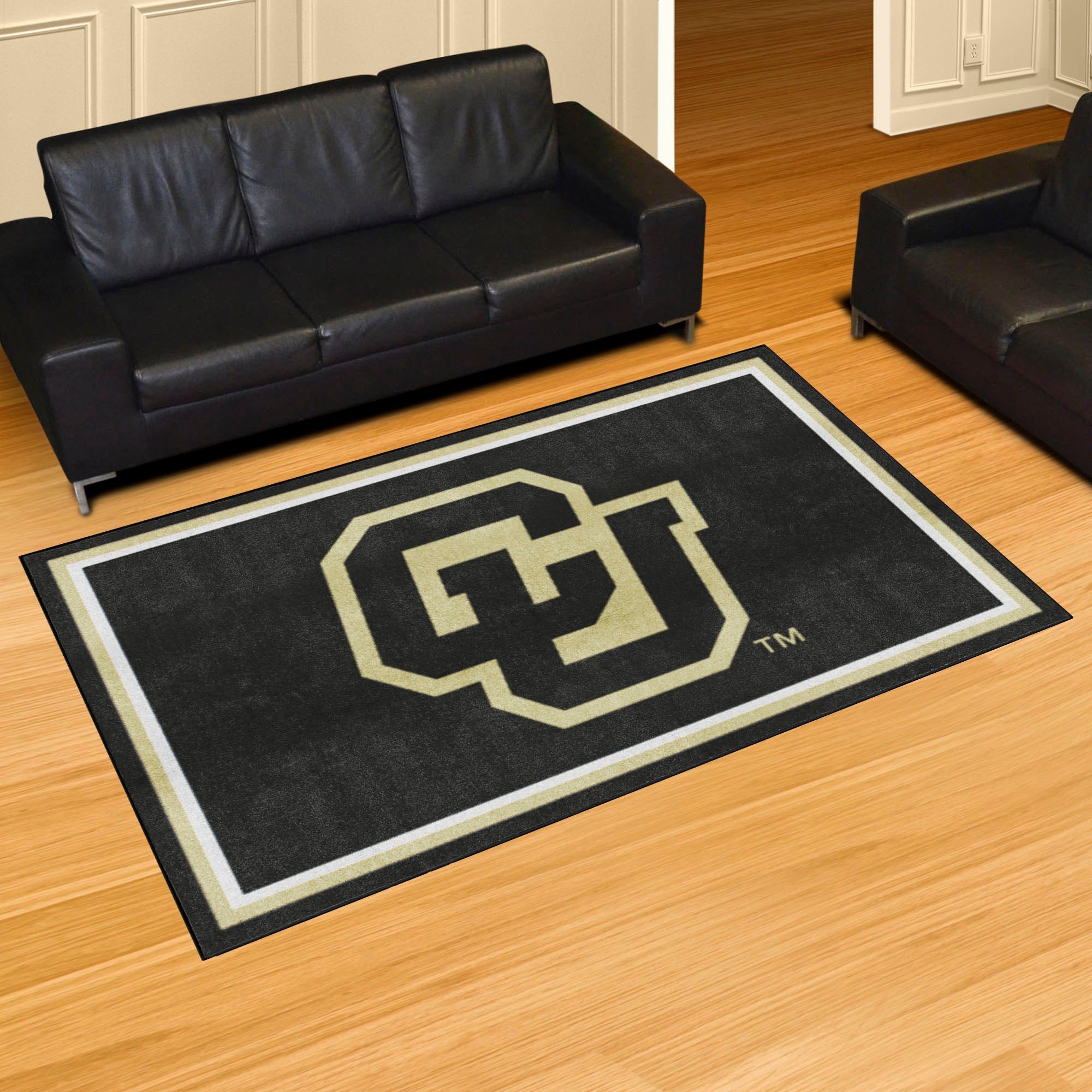 Colorado Buffaloes 8ft. x 10 ft. Plush Area Rug