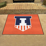 Illinois Illini All-Star Rug - 34 in. x 42.5 in.