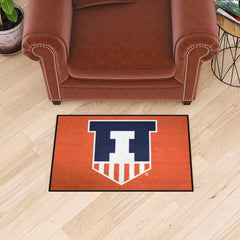 Illinois Illini Starter Mat Accent Rug - 19in. x 30in.