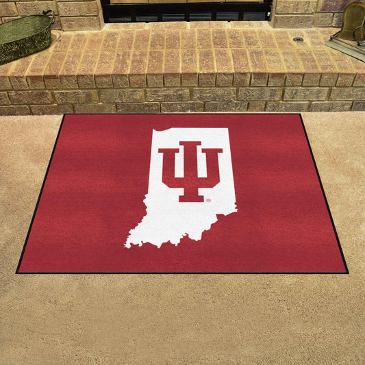 Indiana Hooisers All-Star Rug - 34 in. x 42.5 in.