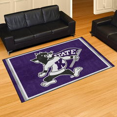 Kansas State Wildcats 5ft. x 8 ft. Plush Area Rug