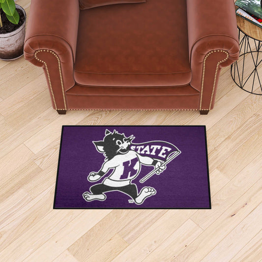 Kansas State Wildcats Starter Mat Accent Rug - 19in. x 30in. - Kansas State