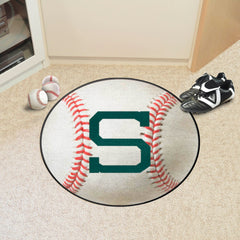 Michigan State Spartans Baseball Rug - 27in. Diameter