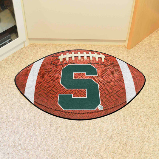 Michigan State Spartans Football Rug - 20.5in. x 32.5in.