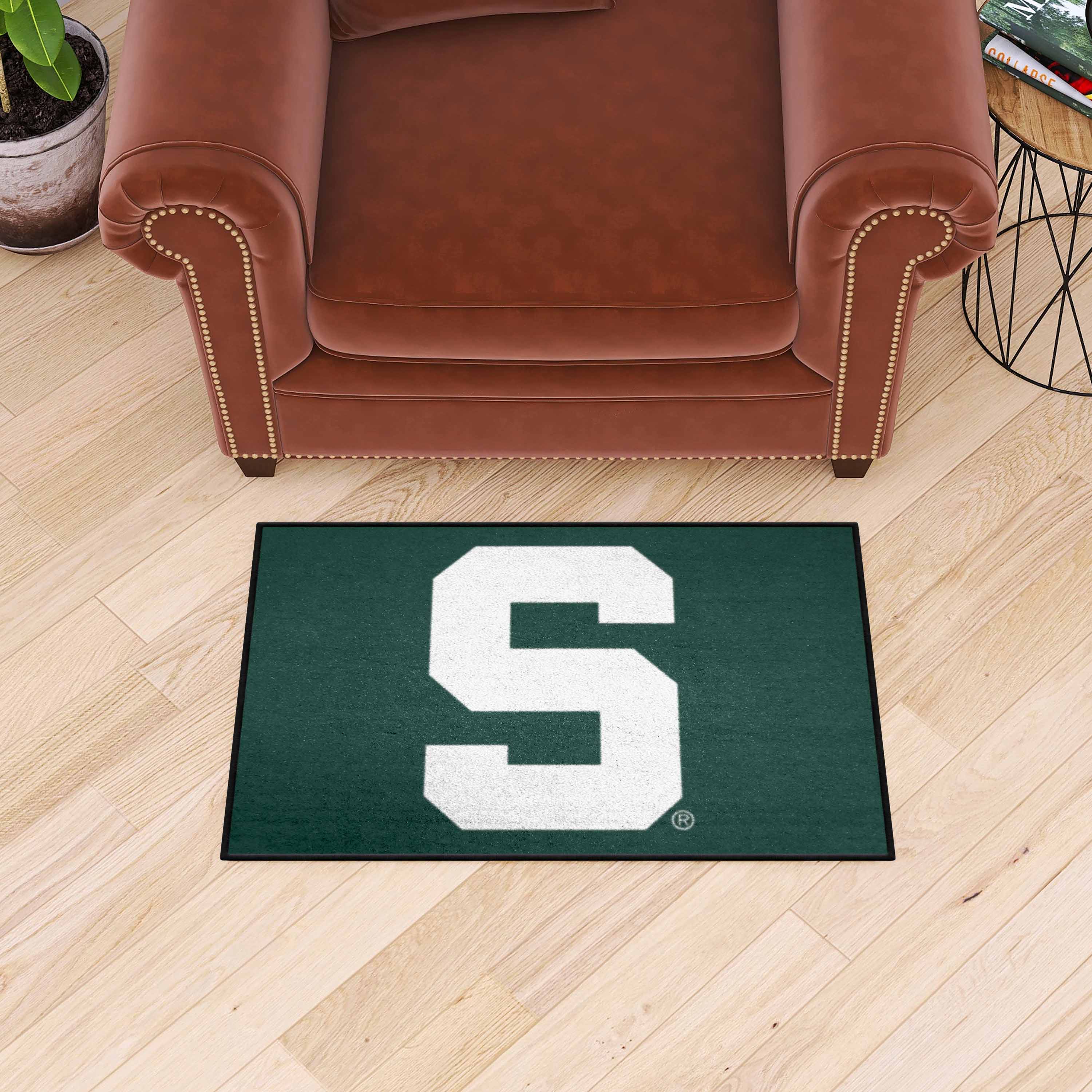 Michigan State Spartans Starter Mat Accent Rug - 19in. x 30in.