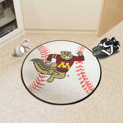 Minnesota Golden Gophers Baseball Rug - 27in. Diameter