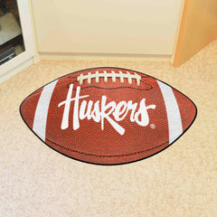 Nebraska Cornhuskers  Football Rug - 20.5in. x 32.5in.