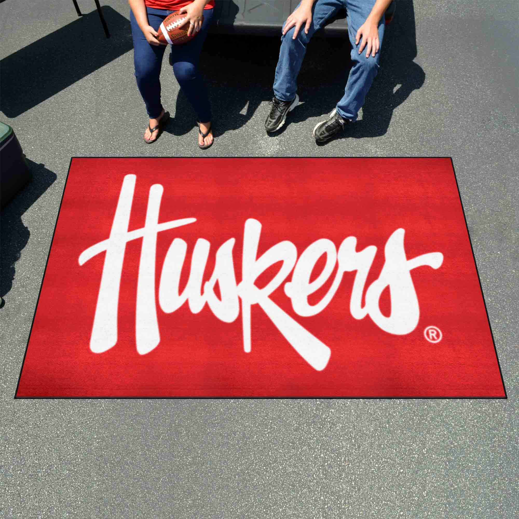 Nebraska Cornhuskers Ulti-Mat Rug - 5ft. x 8ft. - Nebraska