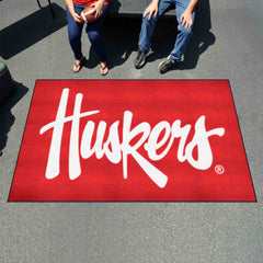 Nebraska Cornhuskers Ulti-Mat Rug - 5ft. x 8ft.