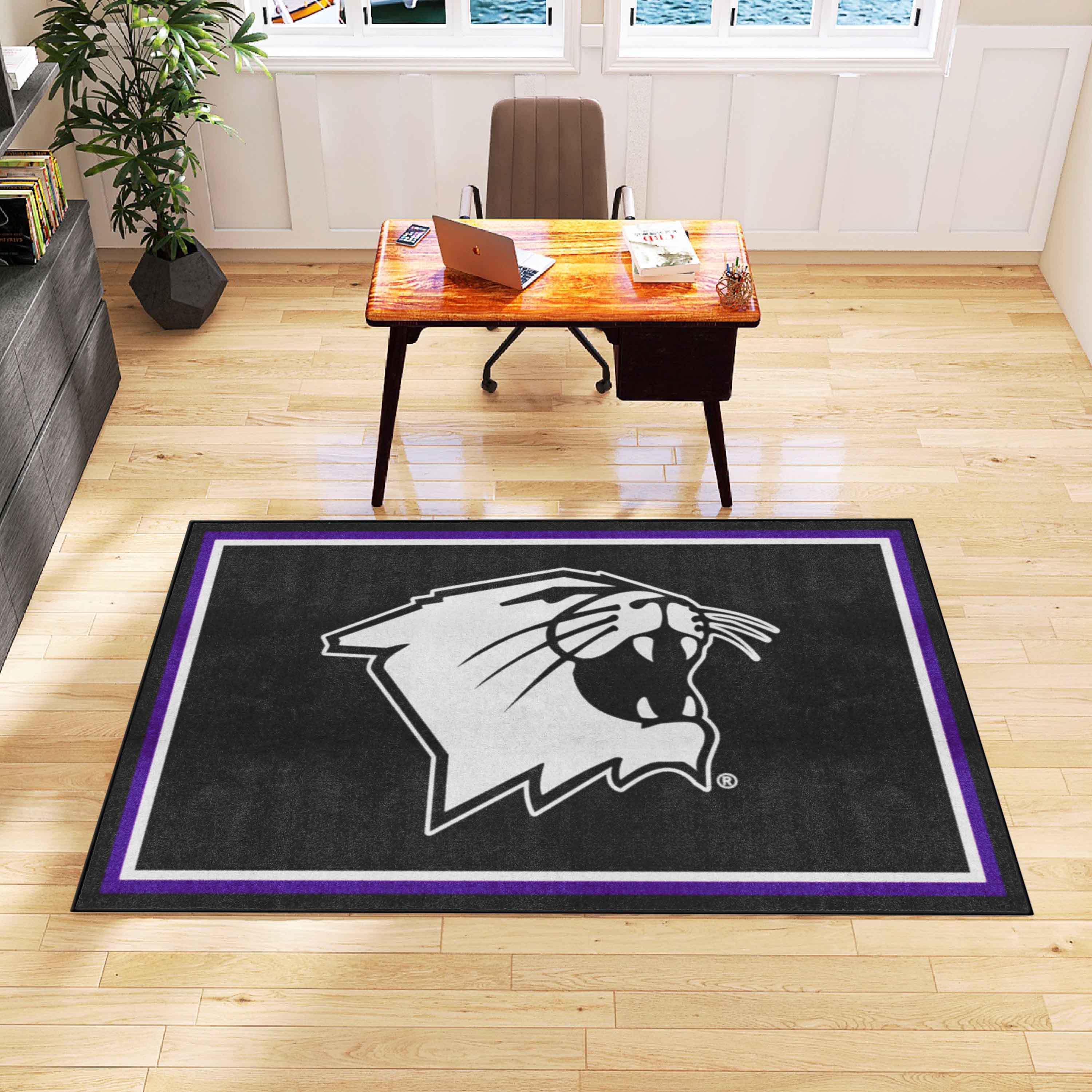 NorthwesternWildcats5ft. x 8 ft. Plush Area Rug