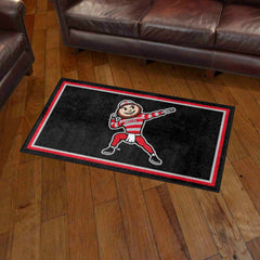 Ohio State Buckeyes 3ft. x 5ft. Plush Area Rug