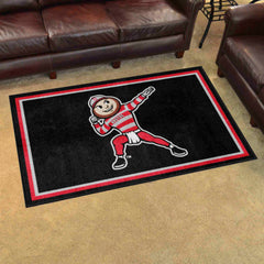 Ohio State Buckeyes 4ft. x 6ft. Plush Area Rug