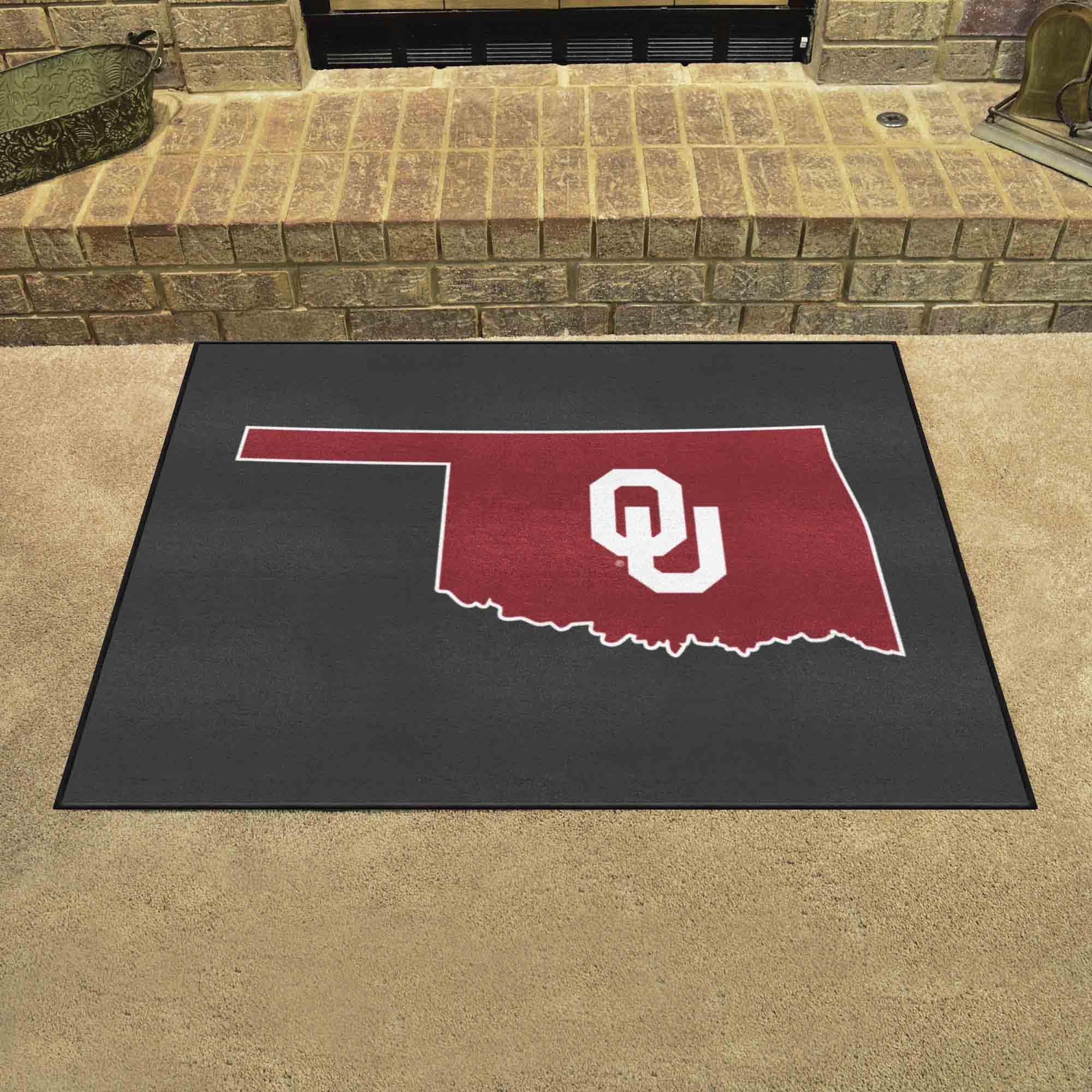 Oklahoma Sooners All-Star Rug - 34 in. x 42.5 in. - Oklahoma