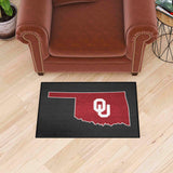 Oklahoma Sooners Starter Mat Accent Rug - 19in. x 30in.