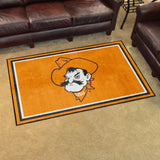 Oklahoma State Cowboys 4ft. x 6ft. Plush Area Rug - Oklahoma State