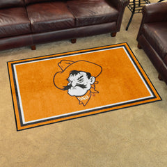 Oklahoma State Cowboys 4ft. x 6ft. Plush Area Rug