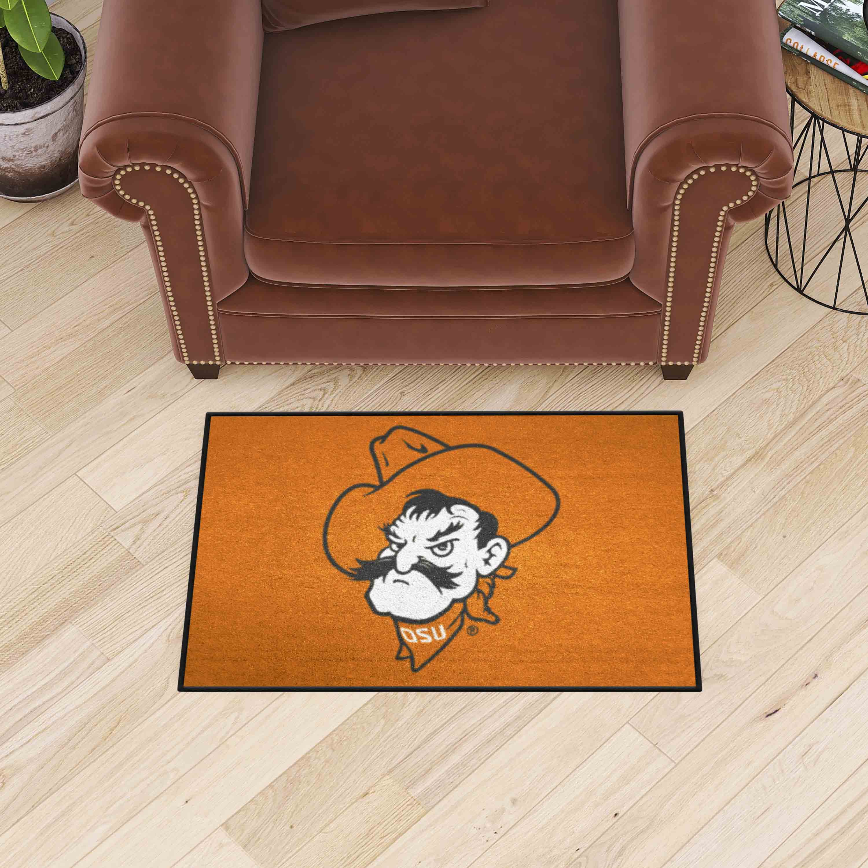 Oklahoma State Cowboys Starter Mat Accent Rug - 19in. x 30in.