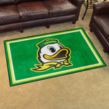 Oregon Ducks 4ft. x 6ft. Plush Area Rug