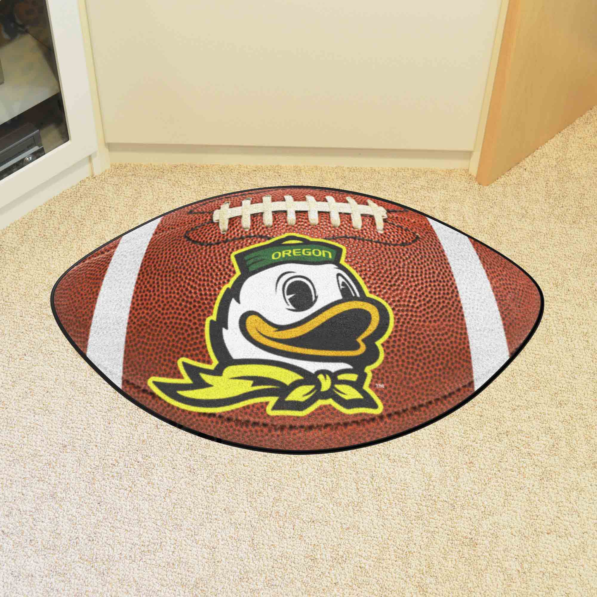 Oregon Ducks Football Rug - 20.5in. x 32.5in.