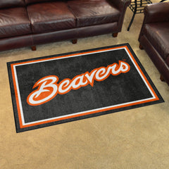 Oregon State Beavers 4ft. x 6ft. Plush Area Rug