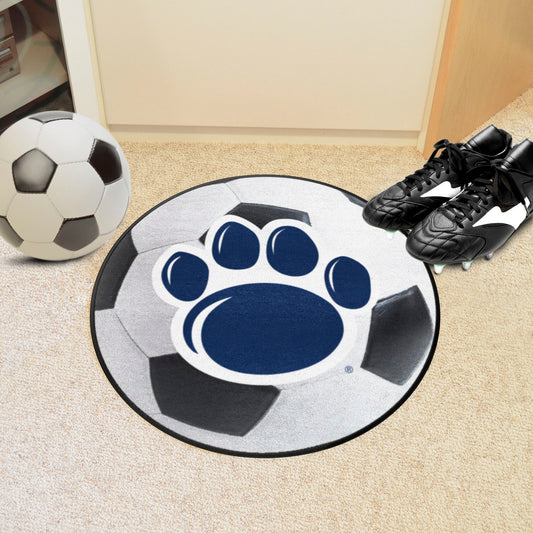 Penn State Nittany Lions Soccer Ball Rug - 27in. Diameter