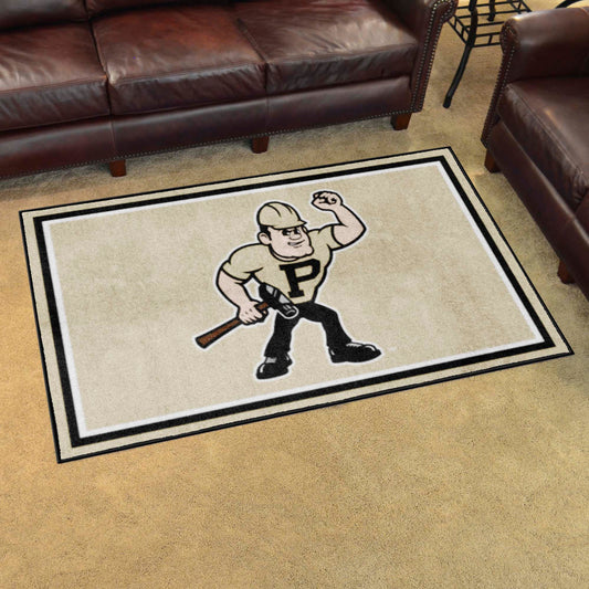 Purdue Boilermakers 4ft. x 6ft. Plush Area Rug