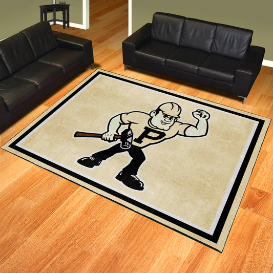 Purdue Boilermakers 8ft. x 10 ft. Plush Area Rug