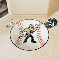 Purdue Boilermakers Baseball Rug - 27in. Diameter