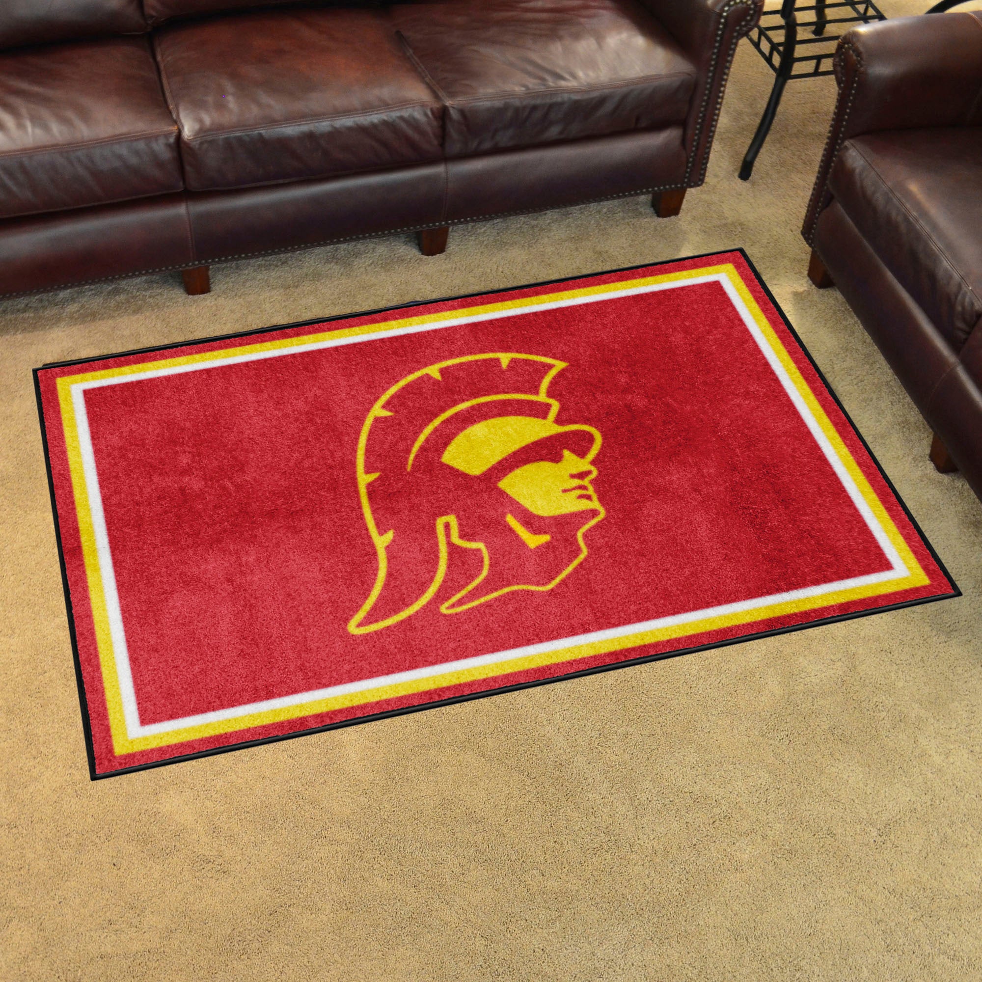 Southern California Trojans 4ft. x 6ft. Plush Area Rug