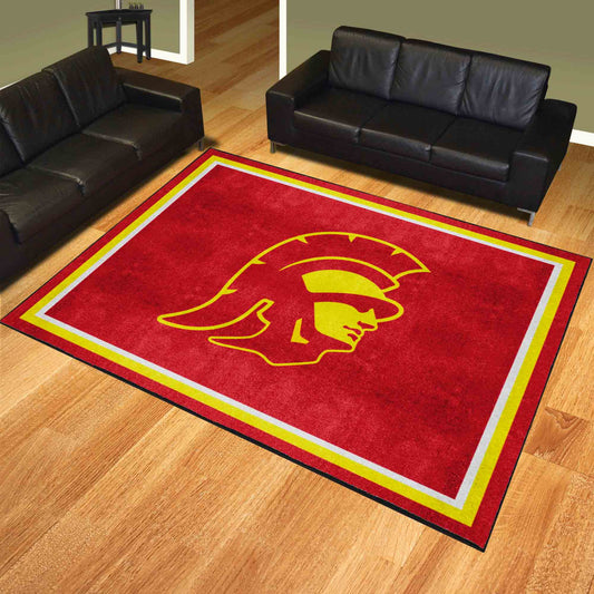 Southern California Trojans 8ft. x 10 ft. Plush Area Rug