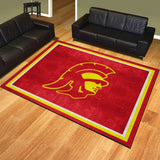 Southern California Trojans 8ft. x 10 ft. Plush Area Rug