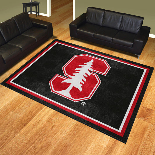 Stanford Cardinal 8ft. x 10 ft. Plush Area Rug