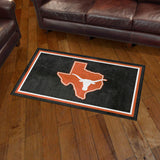 Texas Longhorns 3ft. x 5ft. Plush Area Rug