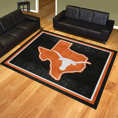 Texas Longhorns 8ft. x 10 ft. Plush Area Rug